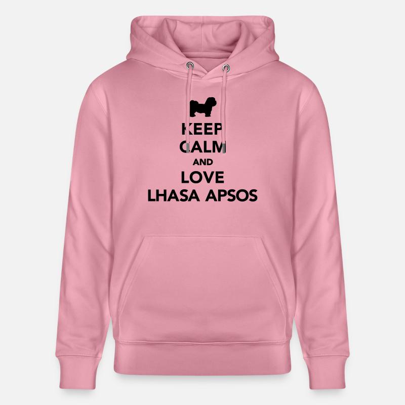 Lhasa Apso - Sweat à capuche bio CRUISER Stanley/Stella Unisexe - lilas onirique