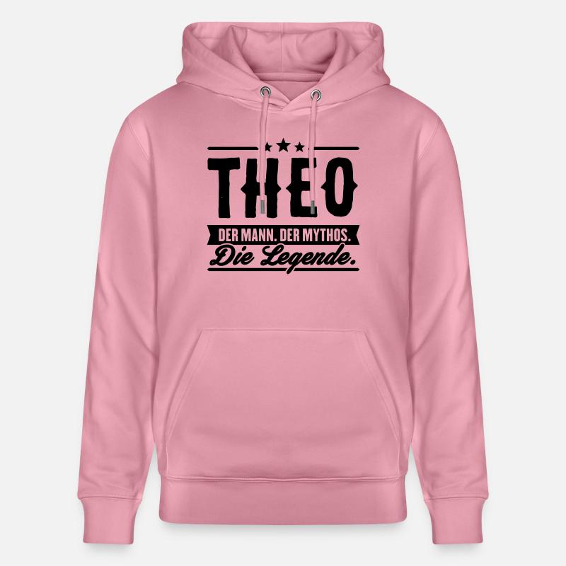 Man Myth Legend Theo - Sweat à capuche bio CRUISER Stanley/Stella Unisexe - lilas onirique