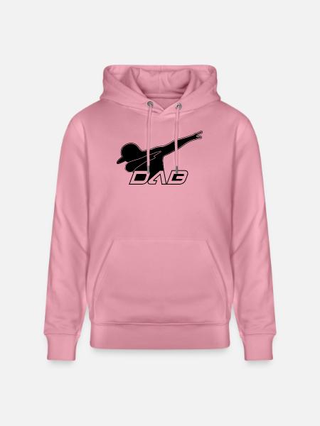 DAB black style - Stanley/Stella Unisex Bio-Hoodie CRUISER  - Lila Traum