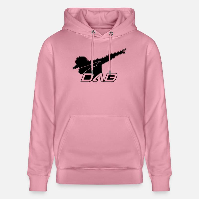 Style DAB noir - Sweat à capuche bio CRUISER Stanley/Stella Unisexe - lilas onirique