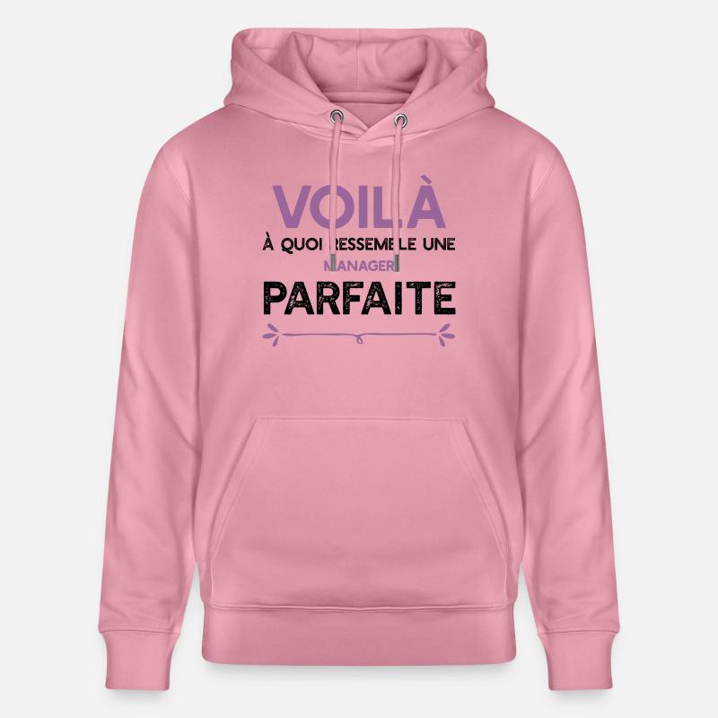 Une Manager parfaite cadeau - Sweat à capuche bio CRUISER Stanley/Stella Unisexe - lilas onirique