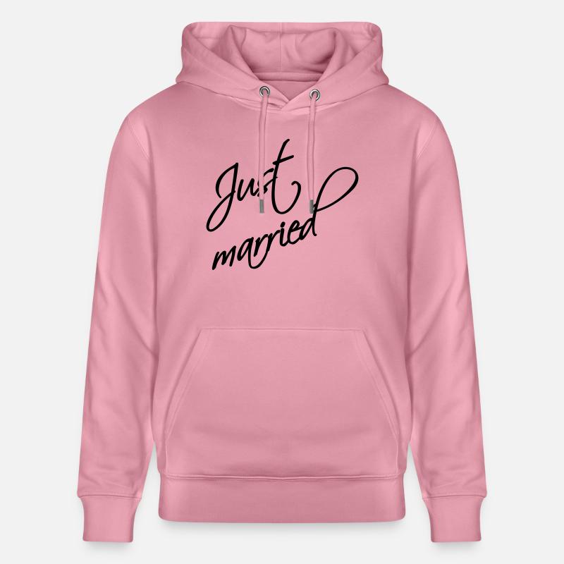 Just married - Sweat à capuche bio CRUISER Stanley/Stella Unisexe - lilas onirique