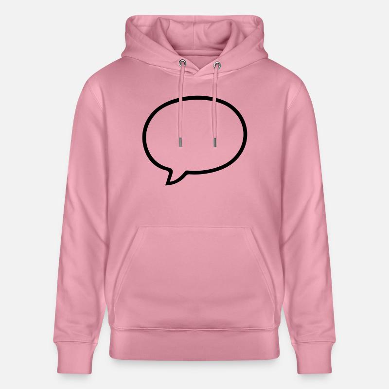 Sprechblase Comic Design - Stanley/Stella Unisex Bio-Hoodie CRUISER  - Lila Traum
