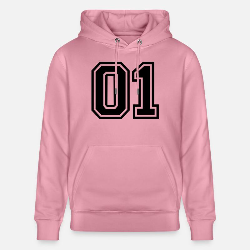 1 - Sweat à capuche bio CRUISER Stanley/Stella Unisexe - lilas onirique