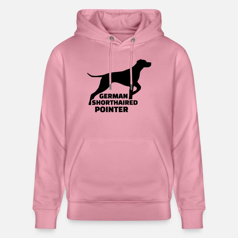 German Shorthaired Pointer - Sweat à capuche bio CRUISER Stanley/Stella Unisexe - lilas onirique