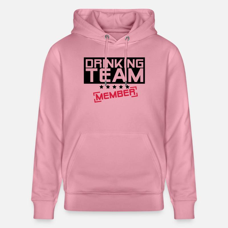 drinking_team_member_f2 - Sweat à capuche bio CRUISER Stanley/Stella Unisexe - lilas onirique