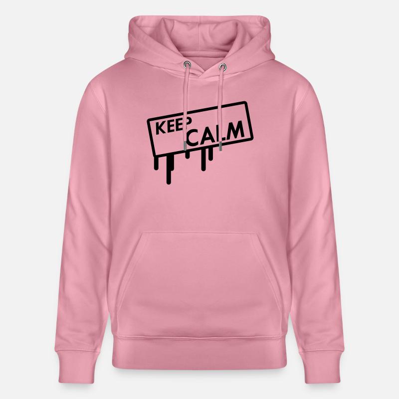 keep calm - Sweat à capuche bio CRUISER Stanley/Stella Unisexe - lilas onirique