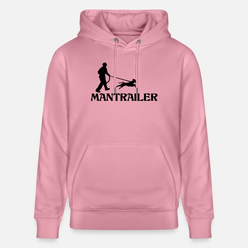 mantrailer hobby mantrailing hunde - Stanley/Stella Unisex Bio-Hoodie CRUISER  - Lila Traum