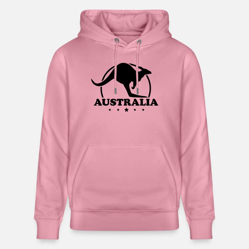 australia_design_ty1 - Sweat à capuche bio CRUISER Stanley/Stella Unisexe - lilas onirique