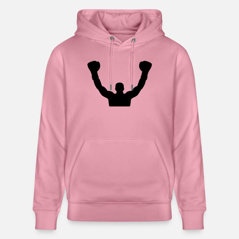 Boxe - Sweat à capuche bio CRUISER Stanley/Stella Unisexe - lilas onirique