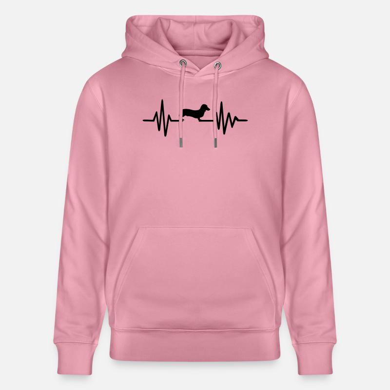 Dackel - Stanley/Stella Unisex Bio-Hoodie CRUISER - Lila Traum