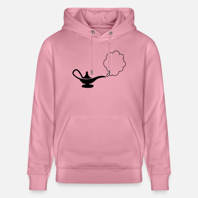wunderlampe_01 - Stanley/Stella CRUISER Unisex Organic Hoodie - lilac dream