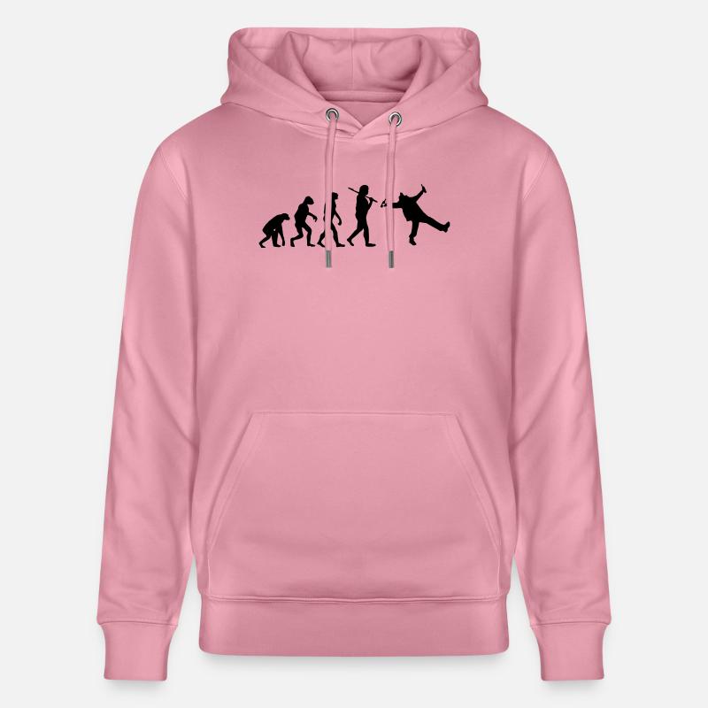 Evolution : Drunk - Stanley/Stella Unisex Bio-Hoodie CRUISER  - Lila Traum