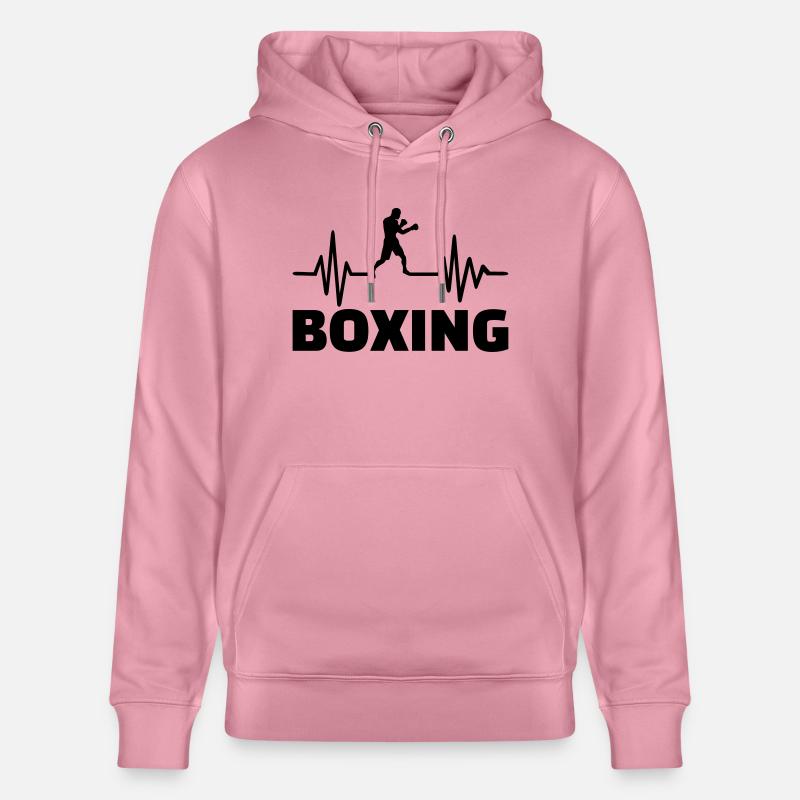 Boxe - Sweat à capuche bio CRUISER Stanley/Stella Unisexe - lilas onirique