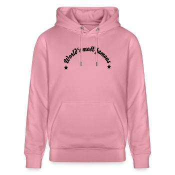 Rahmen - Stanley/Stella Unisex Bio-Hoodie CRUISER  - Lila Traum - Vorne - Alina (178cm) & Michal (187cm)