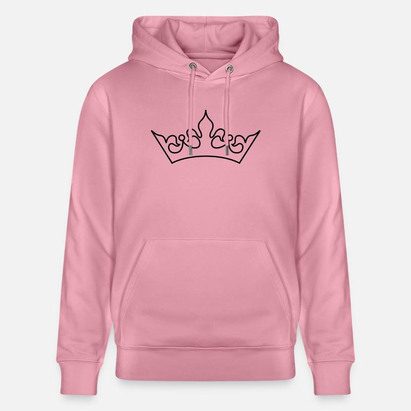 FR - Couronne - Sweat à capuche bio CRUISER Stanley/Stella Unisexe - lilas onirique
