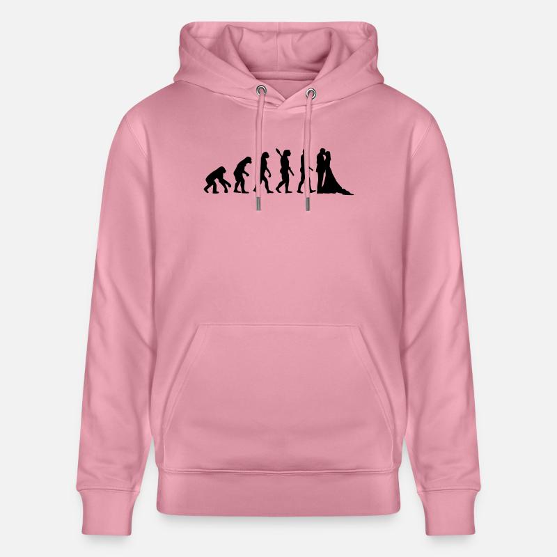 Évolution Mariage - Sweat à capuche bio CRUISER Stanley/Stella Unisexe - lilas onirique