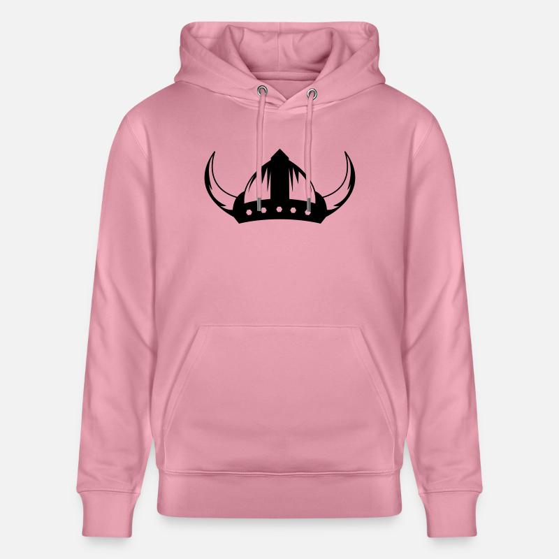 wikinger_helm_01 - Sweat à capuche bio CRUISER Stanley/Stella Unisexe - lilas onirique