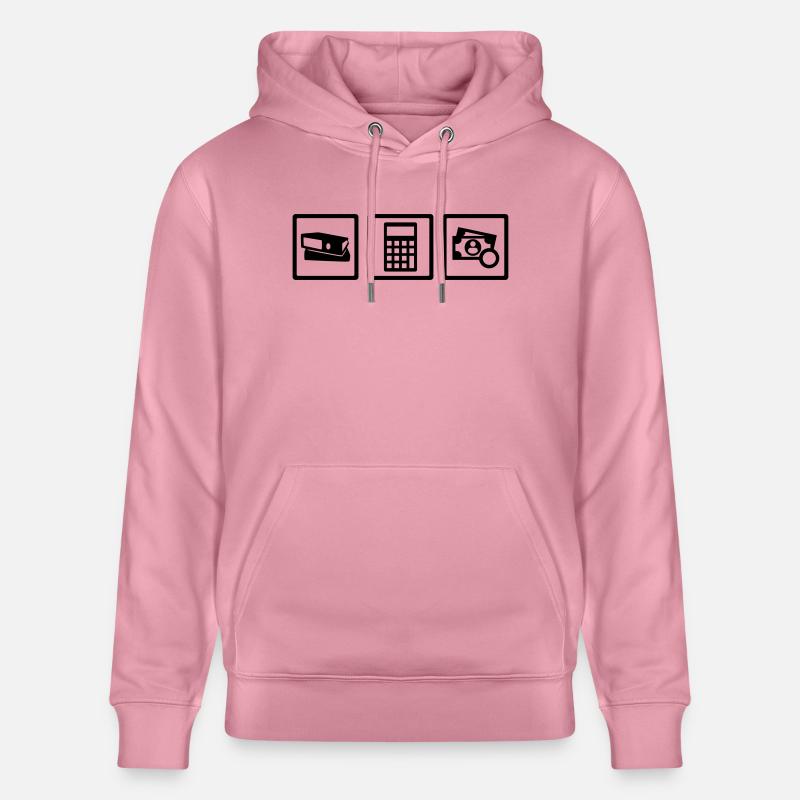 Comptable - Sweat à capuche bio CRUISER Stanley/Stella Unisexe - lilas onirique