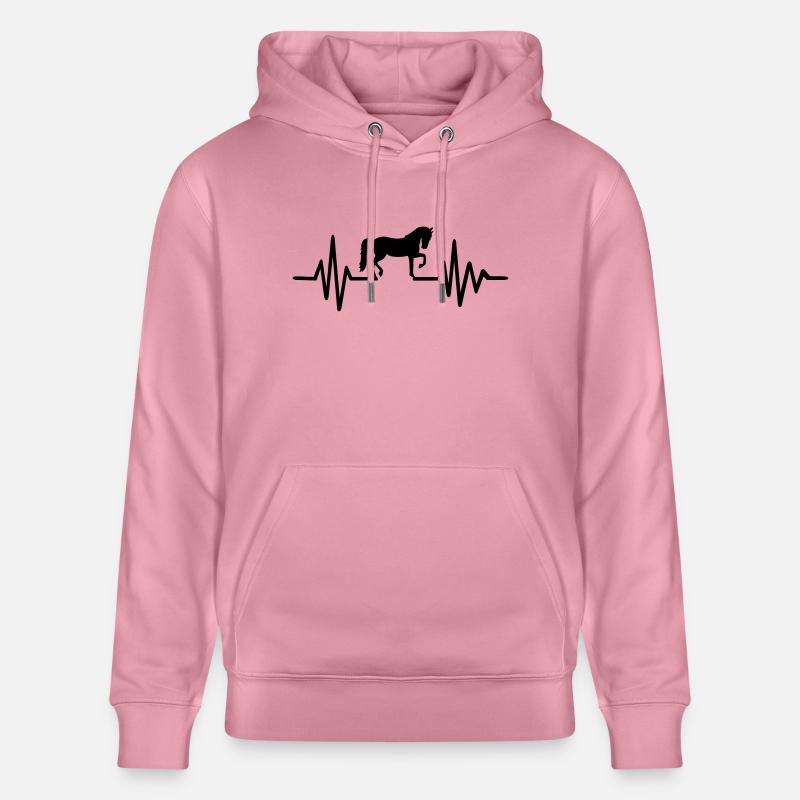 Cheval - Sweat à capuche bio CRUISER Stanley/Stella Unisexe - lilas onirique
