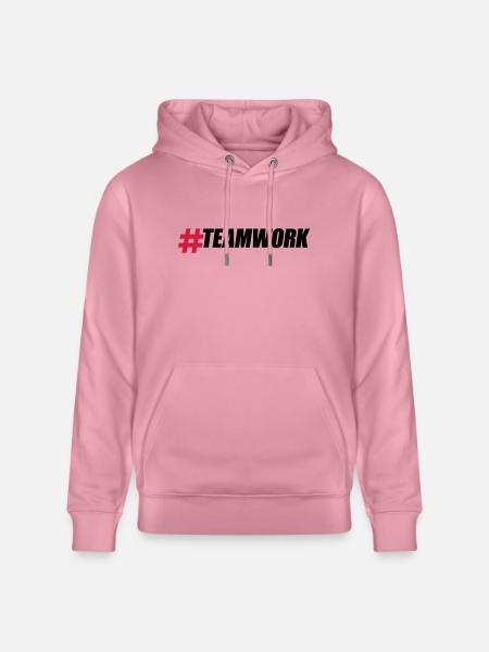 Hashtag Teamwork Logo Design Crew Friends Group B - Stanley/Stella CRUISER unisex luomuhuppari - lila unelma
