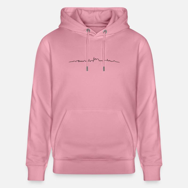Skyline Aachen - Stanley/Stella Unisex Bio-Hoodie CRUISER - Lila Traum