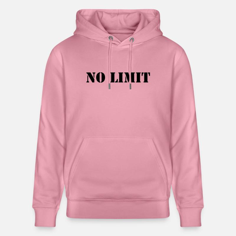 no_limit_01 - Sweat à capuche bio CRUISER Stanley/Stella Unisexe - lilas onirique