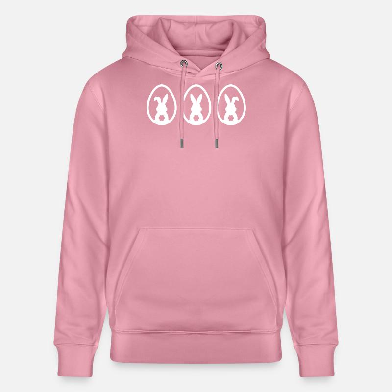 EASTER BUNNY EASTER EGGS EASTER - Stanley/Stella CRUISER Unisex Organic Hoodie - lilac dream