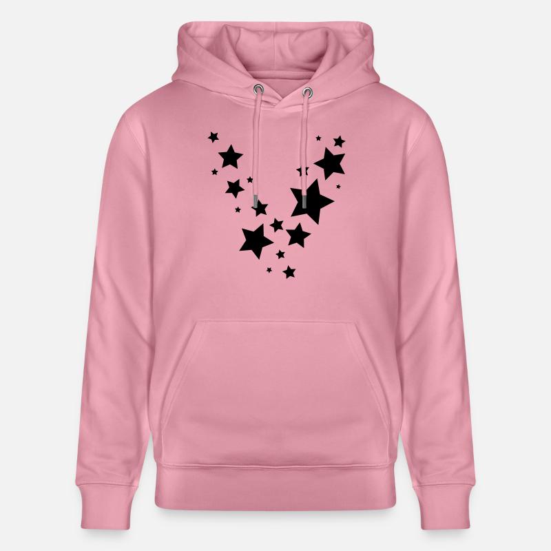 Sterneregen - Stanley/Stella Unisex Bio-Hoodie CRUISER - Lila Traum