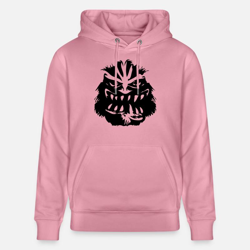 Tronche de Troll - Sweat à capuche bio CRUISER Stanley/Stella Unisexe - lilas onirique
