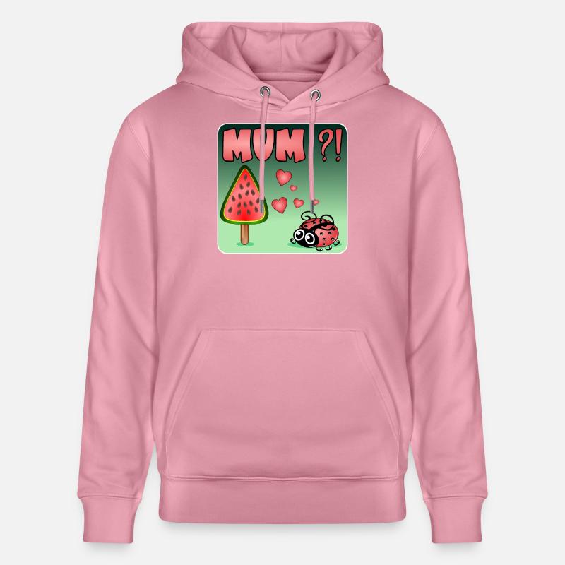 PUNGE de pastèque - Sweat à capuche bio CRUISER Stanley/Stella Unisexe - lilas onirique