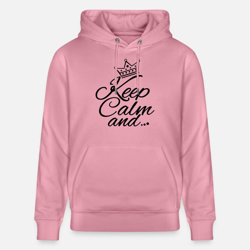 keep_calm_and_gi1 - Sweat à capuche bio CRUISER Stanley/Stella Unisexe - lilas onirique