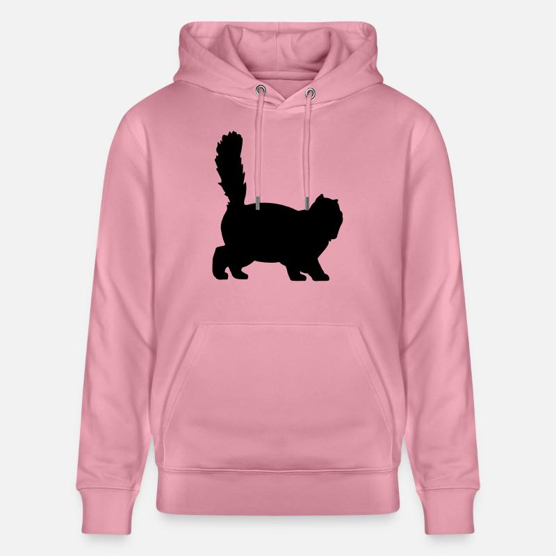 Chat - Sweat à capuche bio CRUISER Stanley/Stella Unisexe - lilas onirique
