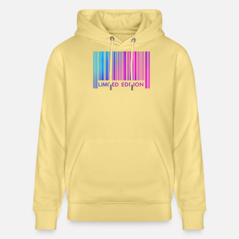 ÉDITION LIMITÉE - CODE-BARRES - Sweat à capuche bio CRUISER Stanley/Stella Unisexe - jaune viva 