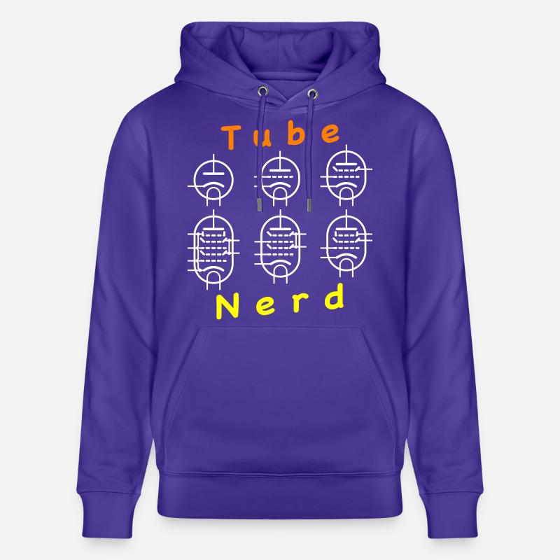 Tube à vide Nerd - Sweat à capuche bio CRUISER Stanley/Stella Unisexe - purple love