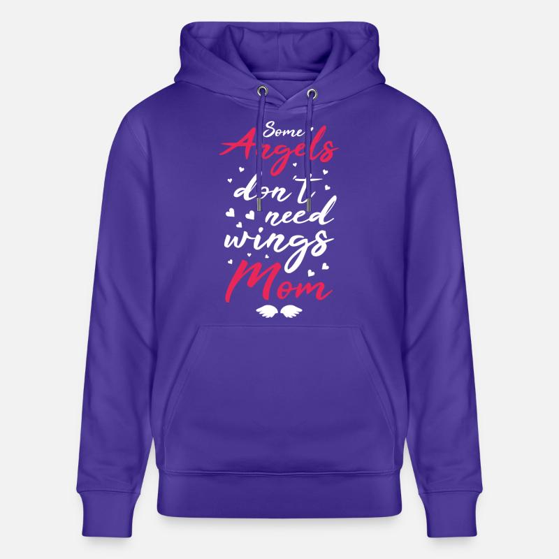 Maman Ange - Sweat à capuche bio CRUISER Stanley/Stella Unisexe - purple love 