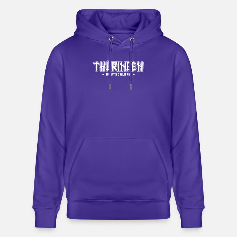 Thuringe Thuringe Thuringe Thuringe - Sweat à capuche bio CRUISER Stanley/Stella Unisexe - purple love 