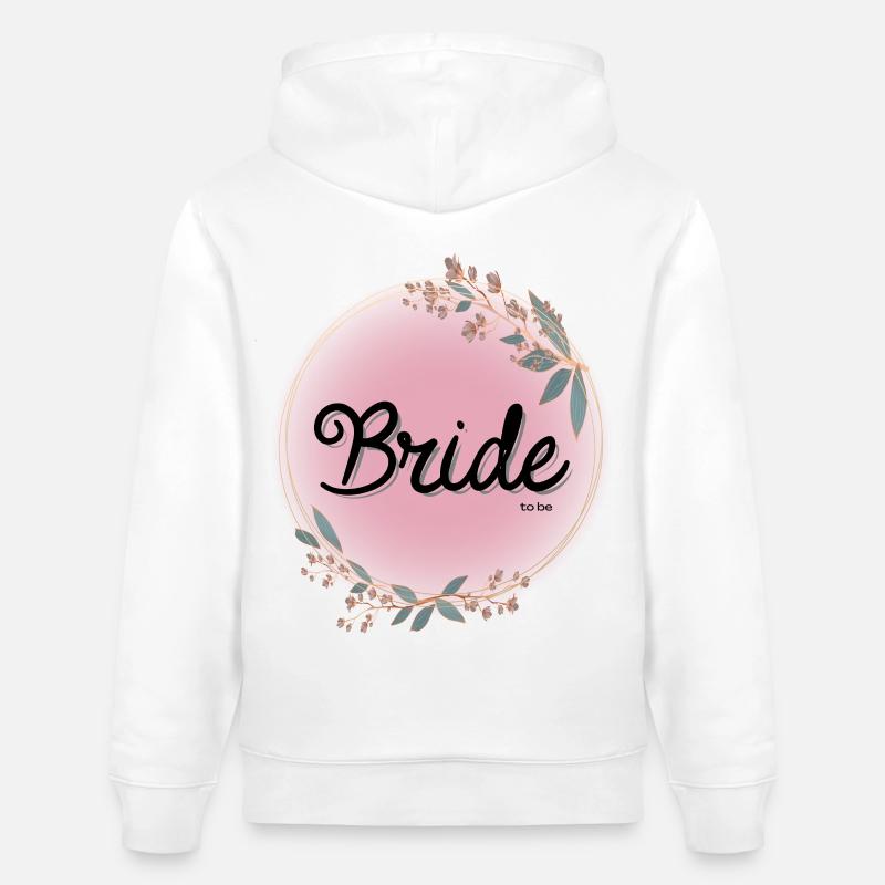Mariée à être - Sweat à capuche bio CRUISER Stanley/Stella Unisexe - blanc