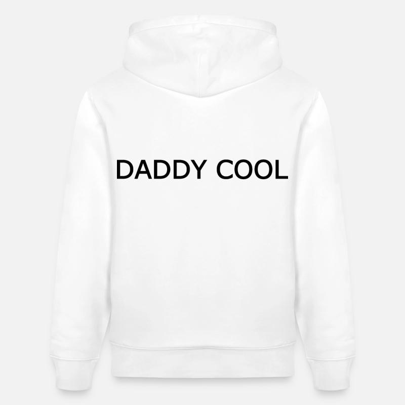 Daddy cool - Sweat à capuche bio CRUISER Stanley/Stella Unisexe - blanc