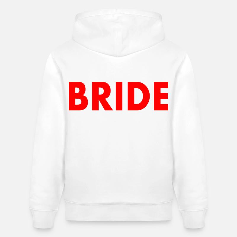 Bride - Sweat à capuche bio CRUISER Stanley/Stella Unisexe - blanc