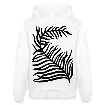 Plant - Stanley/Stella CRUISER Unisex Organic Hoodie - white - Back - Alina (178cm)