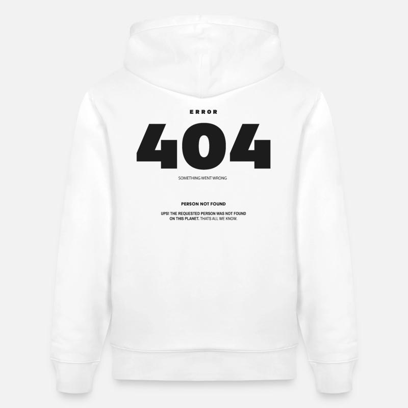 404 - Sweat à capuche bio CRUISER Stanley/Stella Unisexe - blanc