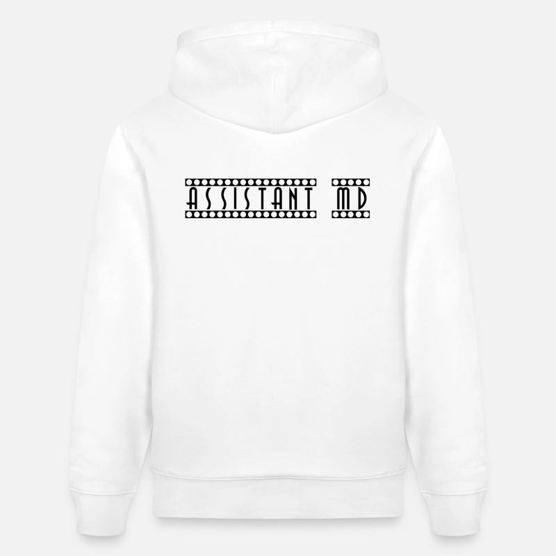 Assistant_MD - Sweat à capuche bio CRUISER Stanley/Stella Unisexe - blanc