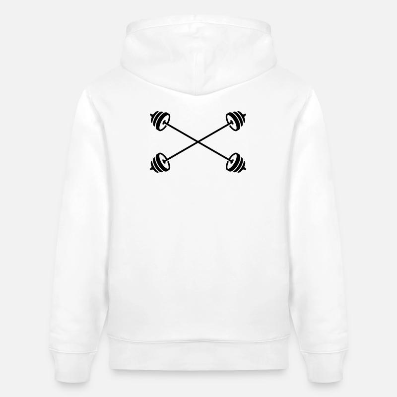 100000000000000000 - Sweat à capuche bio CRUISER Stanley/Stella Unisexe - blanc