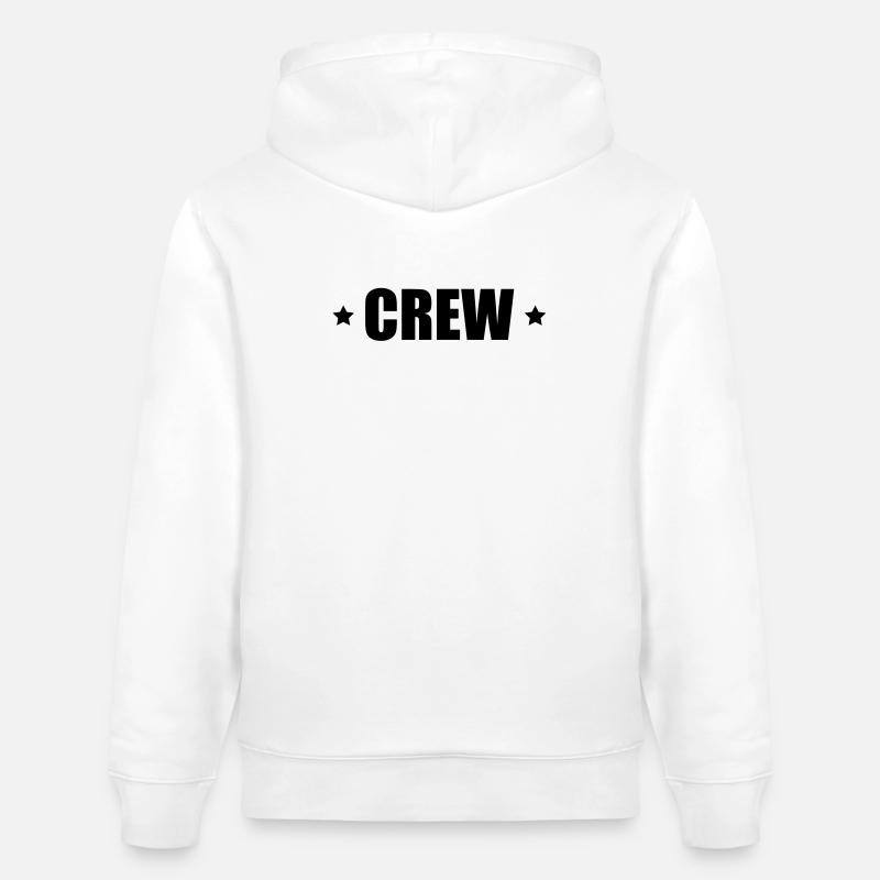 L'équipage d'un astérisque - Sweat à capuche bio CRUISER Stanley/Stella Unisexe - blanc