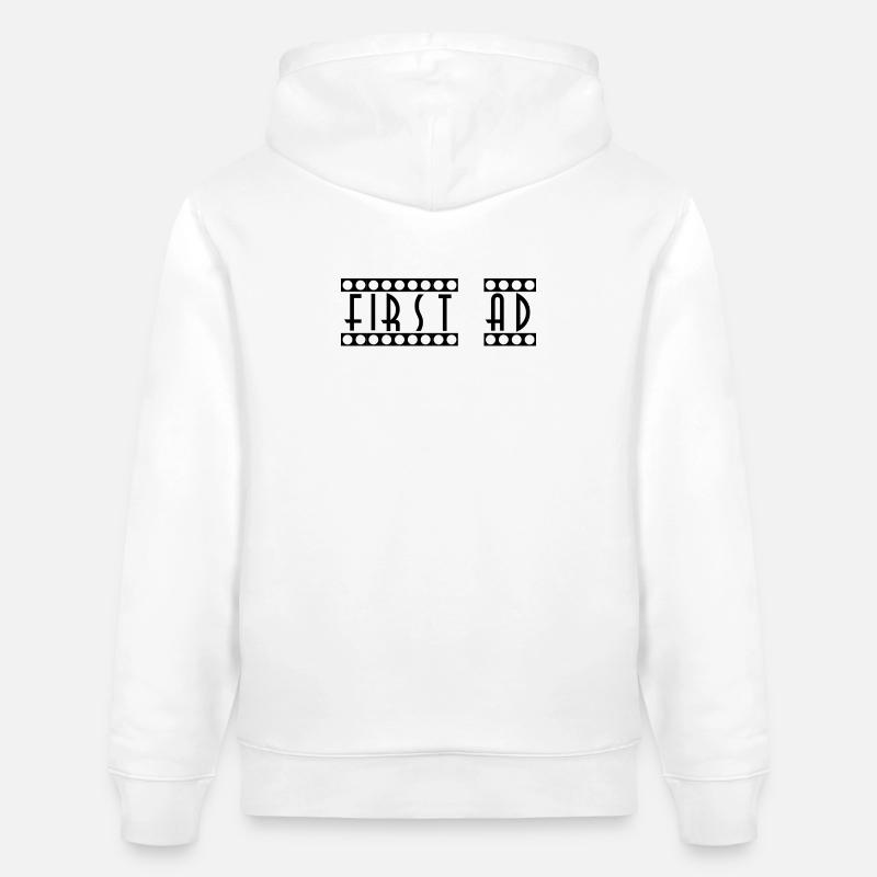 First_AD - Sweat à capuche bio CRUISER Stanley/Stella Unisexe - blanc