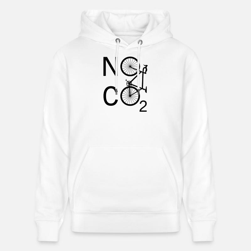 NoCo2 - Sweat à capuche bio CRUISER Stanley/Stella Unisexe - blanc