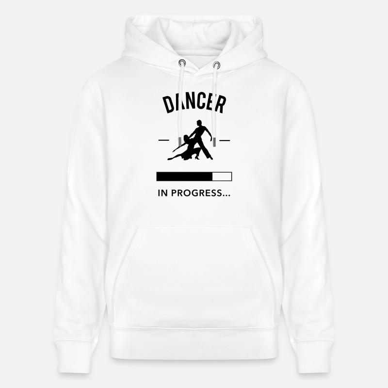 Dancer in progress - Stanley/Stella Unisex Bio-Hoodie CRUISER  - Weiß