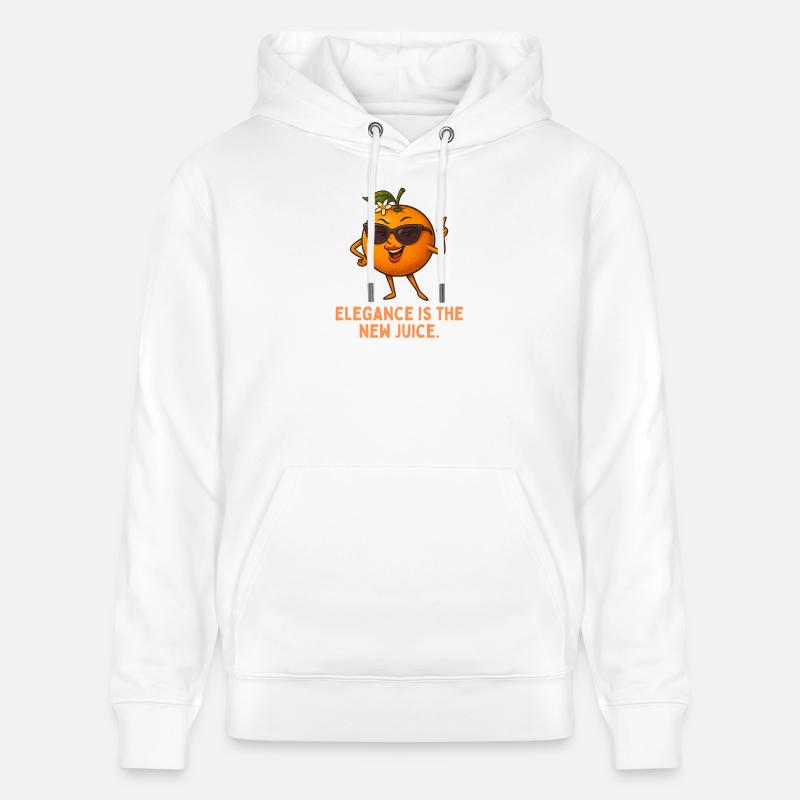 L’élégance, c’est le nouveau jus - Sweat à capuche bio CRUISER Stanley/Stella Unisexe - blanc