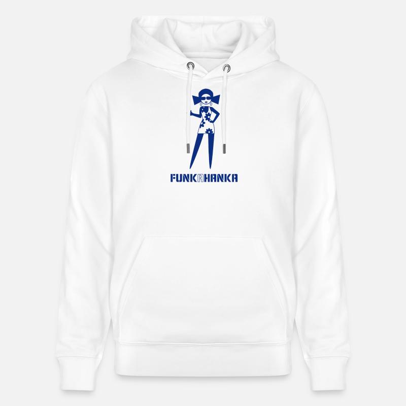 FUNK A HANKA - Sweat à capuche bio CRUISER Stanley/Stella Unisexe - blanc